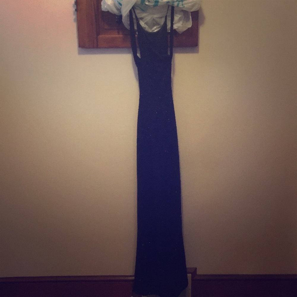 Black formal gown